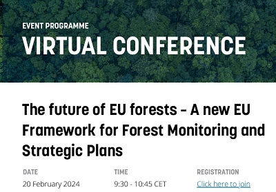 Conferencia virtual de Euractiv: El futuro de los bosques de la UE